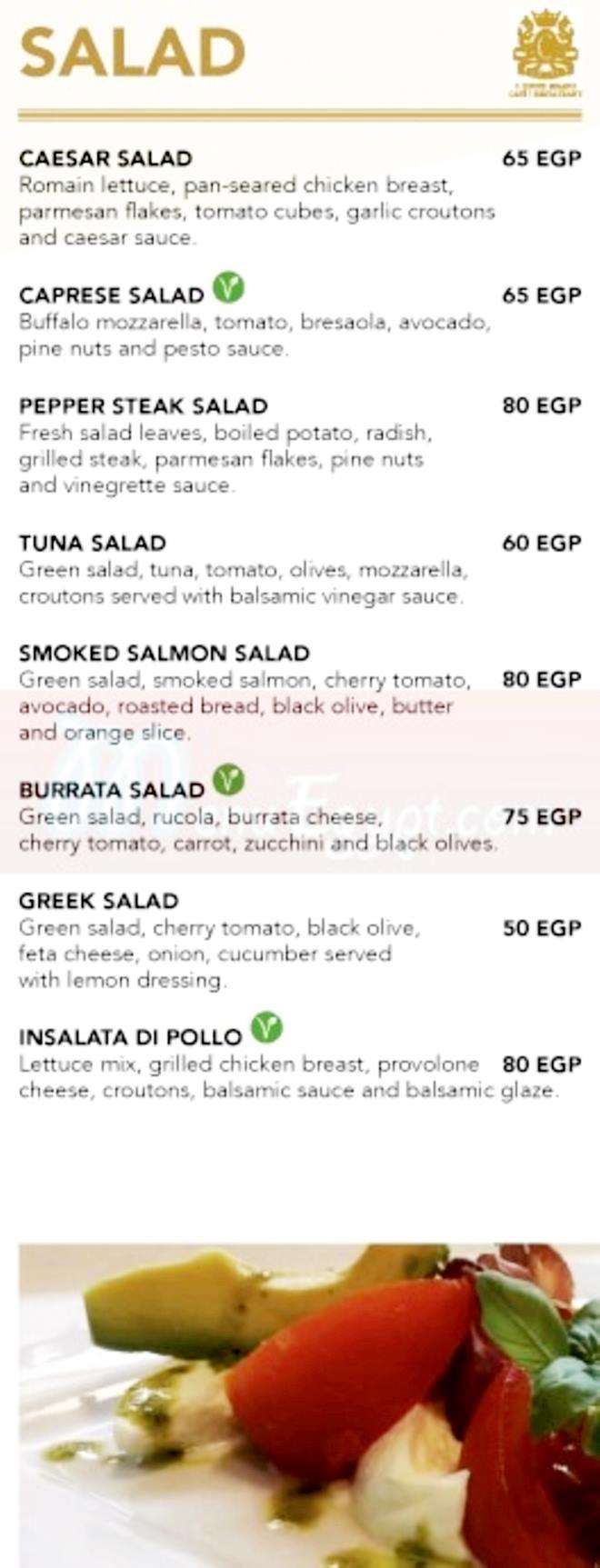 C House Milano menu prices